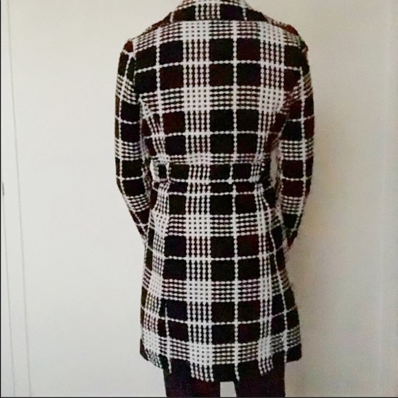 Black and white belted jacket - Picture 3 of 5